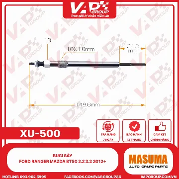 BUGI SẤY FORD RANGER MAZDA BT50 2.2 3.2 2012+