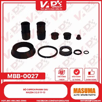 Bộ Cuppen Phanh Sau Mazda 3 2.0 11-13