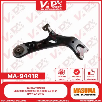 Càng A Trước R LEXUS Nx200 2.0 14-21, Nx300 2.0 17-21, Rav 4 2.4 03-12.