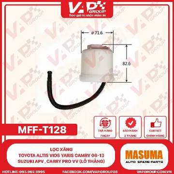 Lọc Xăng Toyota ALTIS Vios YARIS Camry 08-13 Suzuki Apv , Carry Pro VV (LỖ THẲNG)