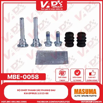 Bộ Chốt Phanh (Ắc Phanh) sau kia Opirus 3.0 03-06