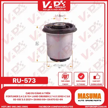 Cao su càng A trên Fortuner 2.4 2.8 15+ Land Cruiser 2.7 4.0 2002+/ 3.0 02-09/ 3.5 2021+ GX460 09+ GX470 02-09