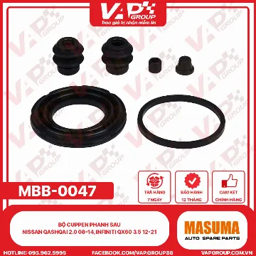 Bộ Cuppen Phanh Sau Nissan Qashqai 2.0 08-14, Infiniti Qx60 3.5 12-21