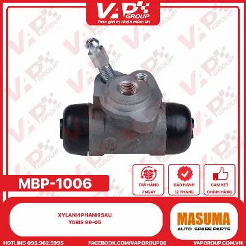 Xylanh phanh sau Yaris 99-05