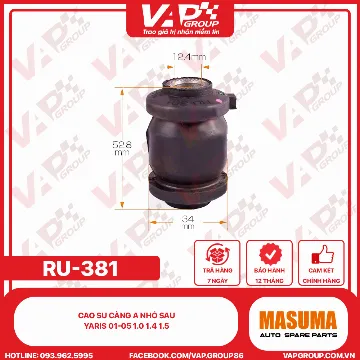 Cao Su Càng A Nhỏ Sau Yaris 01-05 1.0 1.4 1.5