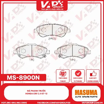 Má Phanh Trước Honda Crv 2.4 07-12 ( Bản nhập )