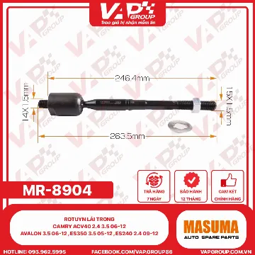 Rotuyn Lái Trong Camry Acv40 2.4 3.5 06-12 , Avalon 3.5 06-12 , Es350 3.5 05-12 , Es240 2.4 09-12