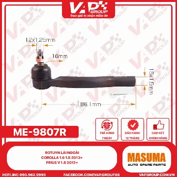 Rotuyn Lái Ngoài Corolla 1.6 1.8 2013+ , Prius V 1.8 2012+