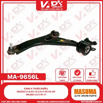 Càng A Trước Dưới L Mazda 3 1.6 03-13 2.0 Lf-Ve 03-09, Mazda 5 2.0 10-17