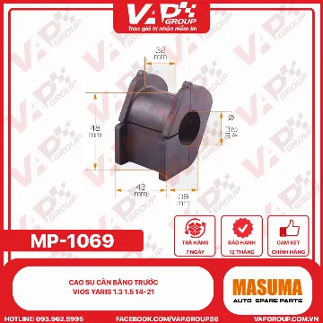 Cao Su Cân Bằng Trước VIOS Yaris 1.3 1.5 14-21