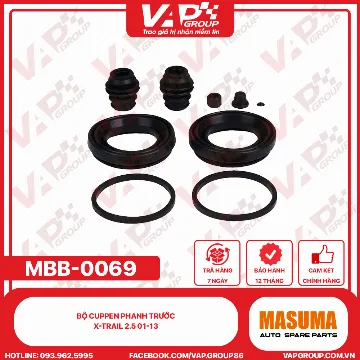 Bộ Cuppen Phanh trước X-Trail 2.5 01-13