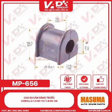 Cao Su Cân Bằng Trước Corolla 1.5 00-12 / 1.8 00-06