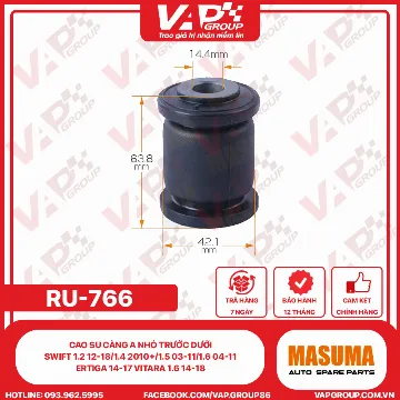 Cao Su Càng A NHỎ Trước Dưới Swift 1.2 12-18/1.4 2010+/1.5 03-11/1.6 04-11 Ertiga 14-17 Vitara 1.6 14-18