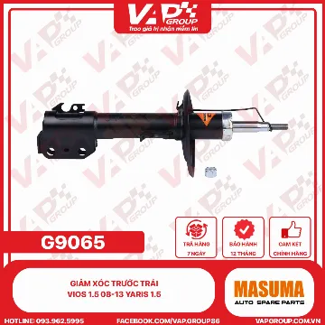 Giảm xóc trước trái Vios 1.5 08-13 Yaris 1.5