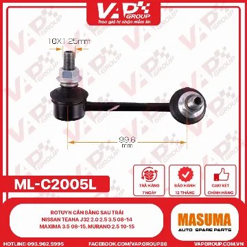 Rotuyn Cân Bằng Sau Trái Nissan Teana J32 2.0 2.5 3.5 08-14, Maxima 3.5 08-15, Murano 2.5 10-15