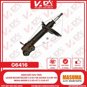 Giảm Xóc Sau Trái LEXUS RX300 RX330 3.3 03-06, RX350 3.5 06-09 Highlander 3.3 03-07 2.4 00-07,