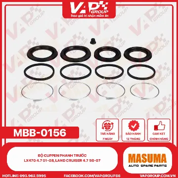 Bộ Cuppen Phanh Trước Lx470 4.7 01-08, Land Cruiser 4.7 98-07