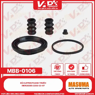 Bộ Cuppen Phanh Trước Mercedes C200 03-07