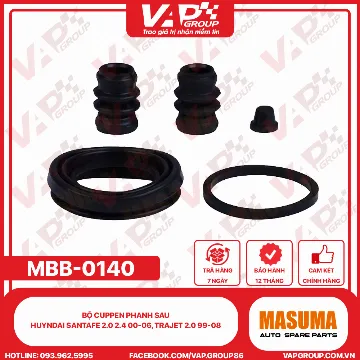 Bộ Cuppen Phanh Sau Huyndai Santafe 2.0 2.4 00-06, Trajet 2.0 99-08
