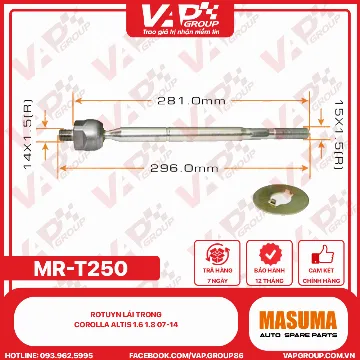 Rotuyn Lái Trong Corolla Altis 1.6 1.8 07-14