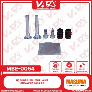 Bộ Chốt Phanh (Ắc Phanh) honda Civic 1.8 2.0 06+