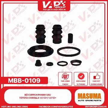 Bộ Cuppen Phanh Sau Toyota Corolla 1.6 13+/ 1.8 13+