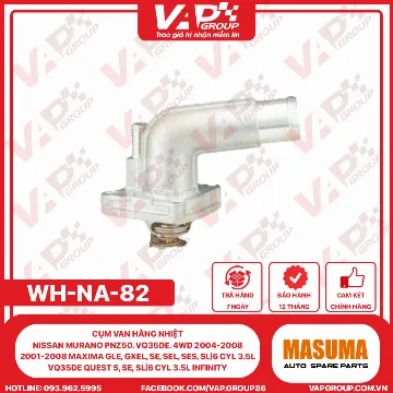 CỤM VAN HẰNG NHIỆT NISSAN MURANO PNZ50. VQ35DE. 4WD 2004-2008 2001-2008 Maxima GLE, GXEL, SE, SEL, SES, SL|6 Cyl 3.5L VQ35DE QuesT S, SE, SL|6 Cyl 3.5L INFINITY