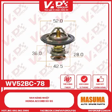 Van Hằng Nhiệt Honda Accord 90-93,