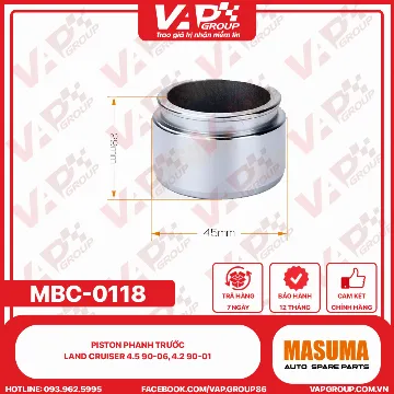 PISTON PHANH TRƯỚC LAND CRUISER 4.5 90-06, 4.2 90-01,