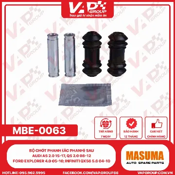 Bộ Chốt Phanh (Ắc Phanh) Sau Audi A5 2.0 15-17, Q5 2.0 08-12; Ford Explorer 4.0 05-10; Infiniti Qx56 5.6 04-10