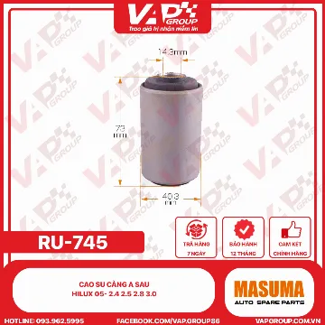 Cao Su Càng A Sau Hilux 05- 2.4 2.5 2.8 3.0