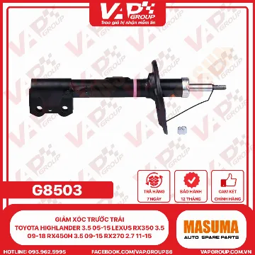 Giảm xóc trước trái Toyota Highlander 3.5 05-15 Lexus RX350 3.5 09-18 RX450H 3.5 09-15 RX270 2.7 11-15