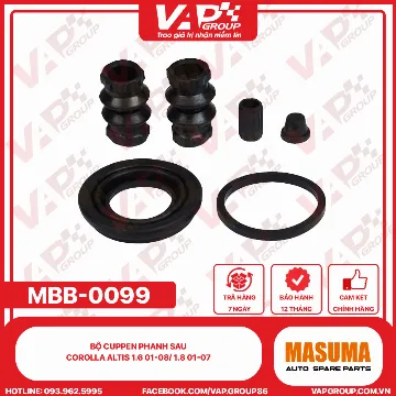 Bộ Cuppen Phanh Sau Corolla ALTIS 1.6 01-08/ 1.8 01-07