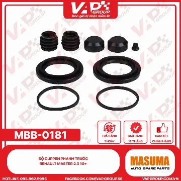 Bộ Cuppen Phanh Trước Renault Master 2.3 10+