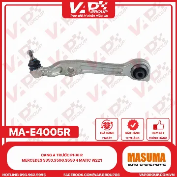Càng A trước phải R Mercedes S350,S500,S550 4 Matic W221