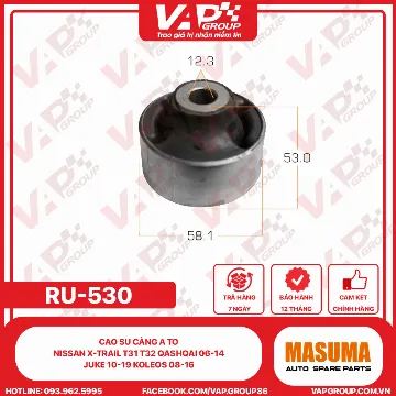 Cao su càng A To Nissan X-trail T31 T32 Qashqai 06-14 Juke 10-19 Koleos 08-16