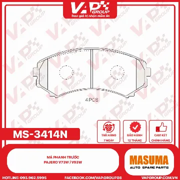 Má Phanh Trước Pajero V73W / V93W