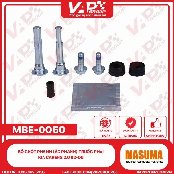 Bộ Chốt Phanh (Ắc Phanh) Trước phải Kia Carens 2.0 02-06