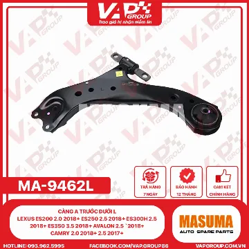 Càng A Trước Dưới L LEXUS Es200 2.0 2018+ Es250 2.5 2018+ Es300H 2.5 2018+ Es350 3.5 2018+ Avalon 2.5 `2018+ Camry 2.0 2018+ 2.5 2017+
