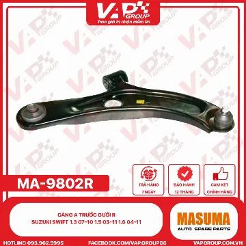 Càng A Trước Dưới R SUZUKI Swift 1.3 07-10 1.5 03-11 1.6 04-11