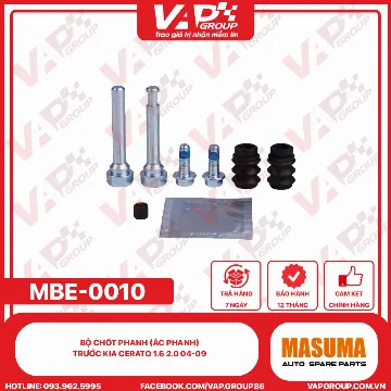 Bộ Chốt Phanh (Ắc Phanh) trước Kia Cerato 1.6 2.0 04-09,