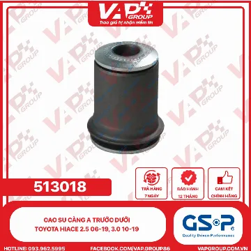 GSP Cao Su Càng A Trước Dưới Toyota Hiace 2.5 06-19, 3.0 10-19