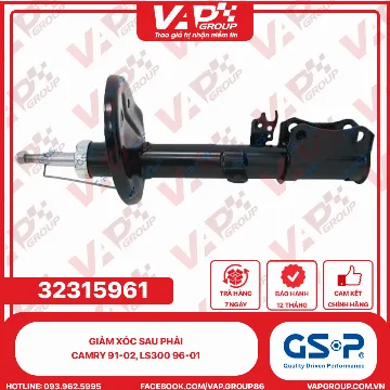 GSP giảm xóc sau Phải CAMRY 91-02, LS300 96-01