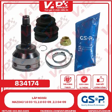 GSP Láp Ngoài Mazda3 1.6 03-13, 2.0 03-09 , 2.3 04-09
