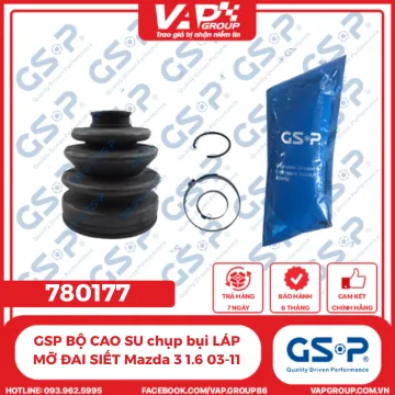 GSP BỘ CAO SU chụp bụi LÁP MỠ ĐAI SIẾT Mazda 3 1.6 03-11