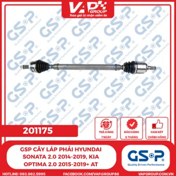 GSP Cây Láp Phải Hyundai Sonata 2.0 2014-2019, Kia Optima 2.0 2015-2019+ AT
