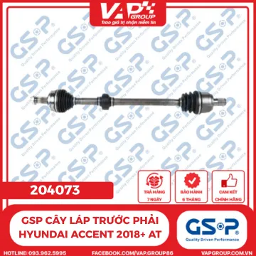 GSP Cây Láp Trước Phải Hyundai Accent 2018+ AT