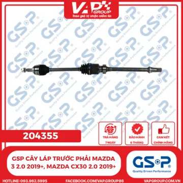 GSP Cây Láp Trước Phải Mazda 3 2.0 2019+, Mazda CX30 2.0 2019+