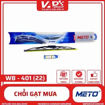 Chổi gạt mưa sắt METO 22inch