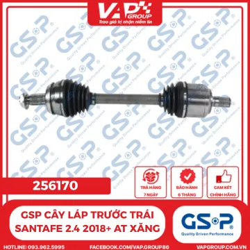 GSP Cây Láp Trước Trái Santafe 2.4 2018+ AT Xăng
